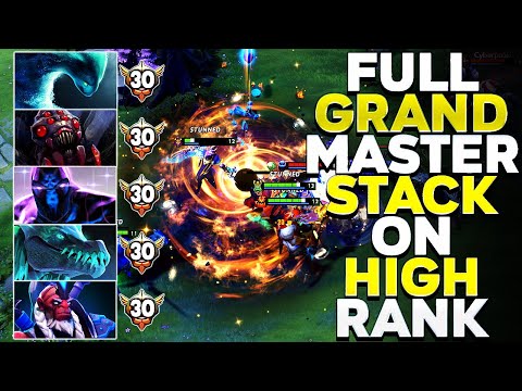 What happens when 5x GRANDMASTER PLAYERS team up in Dota 2 ...