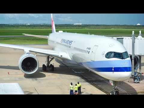 New China Airlines Business Class Review – Airbus A350 XWB  – Brisbane to Auckland (CI53) Video