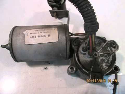 2001 Mercedes ML320 ID A1635400588 163TYPE - mbiparts.com Used OEM Mercedes Parts - Dismantle... OEM