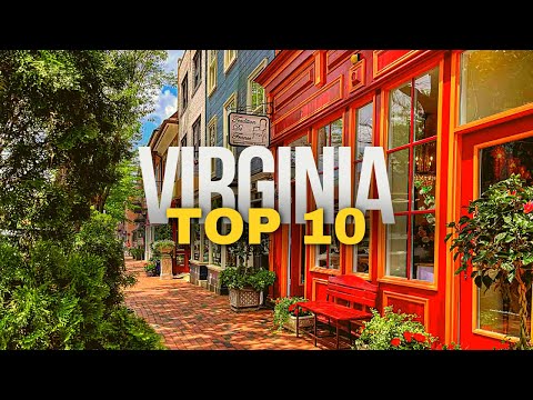 10 Best Places to Visit in VIRGINIA 2026 | US Travel Guide