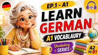 Learn German A1 Vocabulary | 60 Essential German Words for Beginners