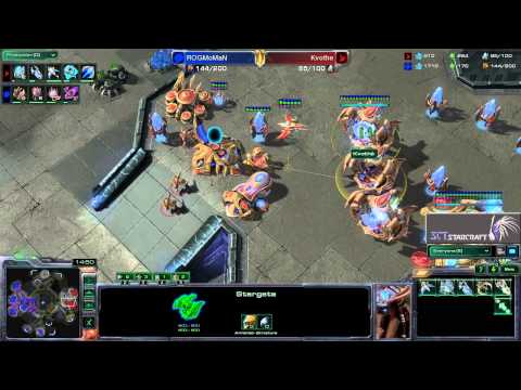 kvothe P vs Z rogMoMaN HotS Masters #123 hd polski komentarz