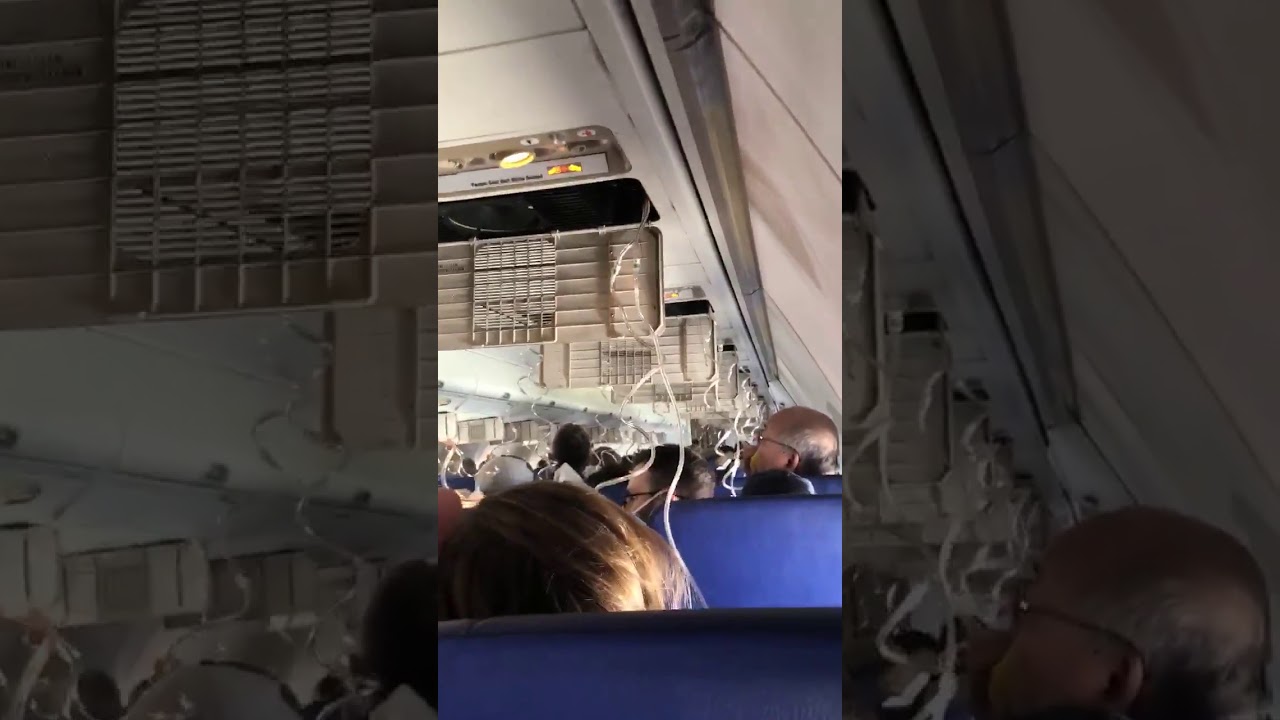 Взрыв двигателя самолета на рейсе 1380 Southwest Airlines Нью-Йорка - Даллас