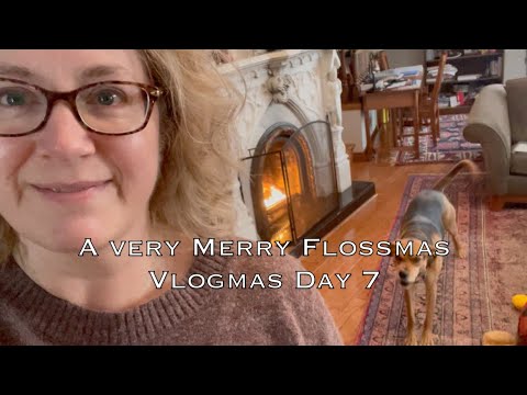 Off the Grid Needlearts Makes - A Very Merry Flossmas Vlogmas 2025 - Day 7
