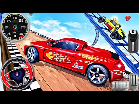 Vertical Mega Ramp Impossible 3D - Car Stunts Racing - Best Android GamePlay