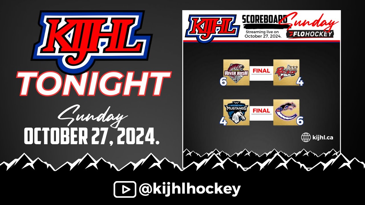KIJHL Tonight - Oct. 27/24