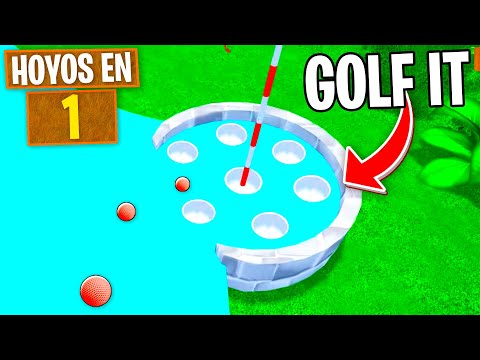 60 HOYOS en 1 *MUY DIFICIL* - GOLF IT