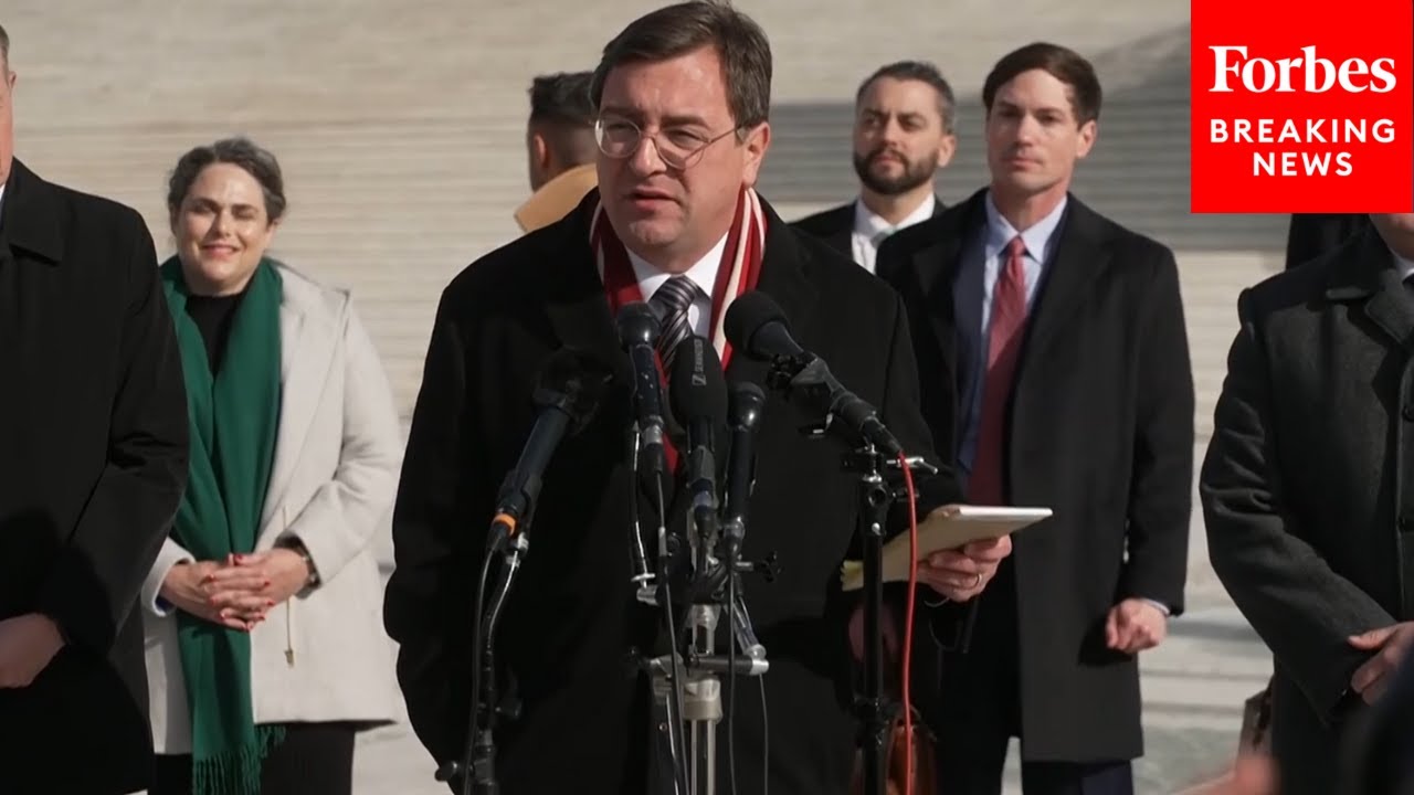 Legal Team Defending Tennessee's Ban On Gender-Affirming Care For Minors Speak Outside SCOTUS