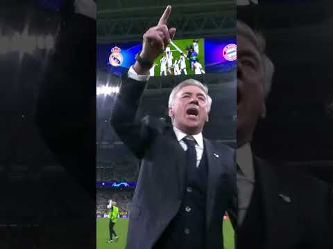 Don Carlo singing Hala Madrid 🎶🇪🇸 #ucl #football #realmadrid