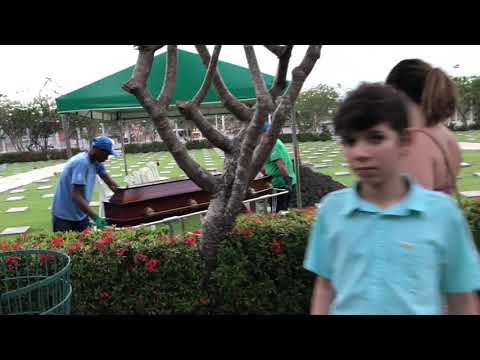 Velório e sepultamento de vovô Reinaldo