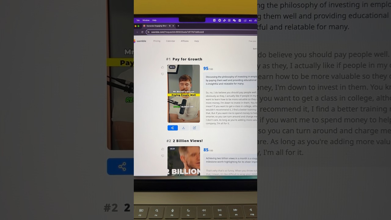 Create engaging reels in seconds #ai #productivity #videoediting
