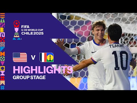 USA vs New Caledonia Highlights | FIFA U-20 World Cup Chile 2025
