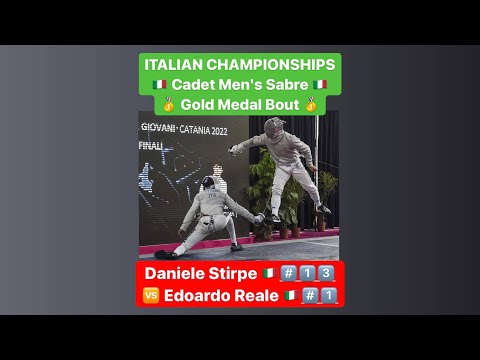 Italian Championships 2022 CMS - GOLD - Daniele Stirpe v Edoardo Reale