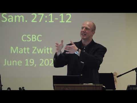 Sermon - God's Redemption of Our Wavering Faith (20220619)