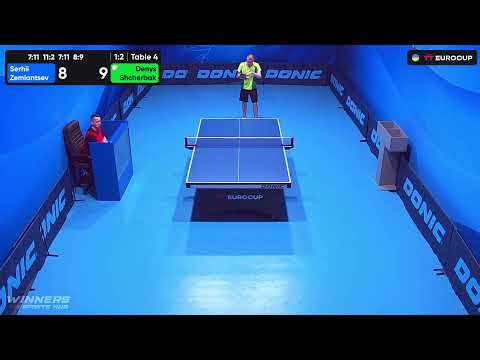 11:35 Serhii Zemiantsev - Denys Shcherbak 28.09.2023 TT Euro.Cup  Ukraine Star.TABLE 4
