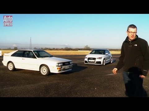 Audi A1 quattro vs original Audi Quattro - Auto Express