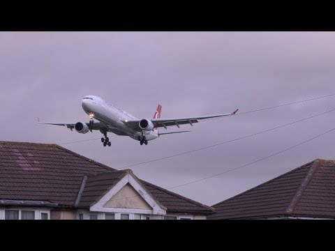 Aircraft Appears Out of Nowhere at London Heathrow airport