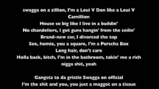 Turn my swag on remix Lil Wayne verse with Lyrics