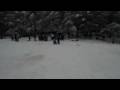 Yasmin Sledding On Mischliffen
