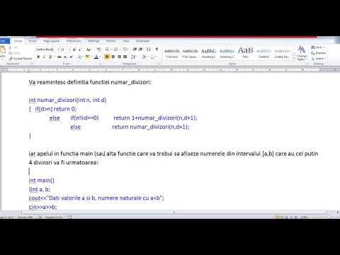 Functii recursive de tip void in C++
