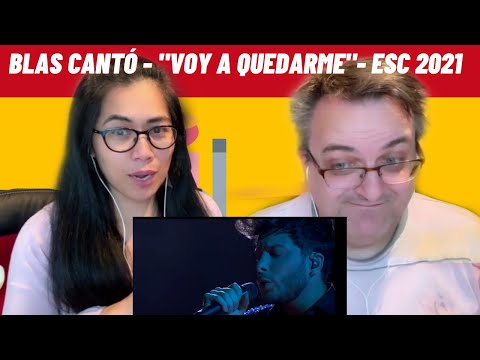 🇩🇰NielsensTv REACTS TO  🇪🇸Blas Cantó - "Voy a quedarme"- ESC 2021😱💕