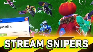 Twitch Stream Snipers Win 10,000 V-Bucks If they kill me (Part 1 Challenge)