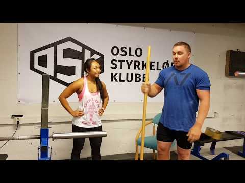 Benkpress tips fra Sterkepetter