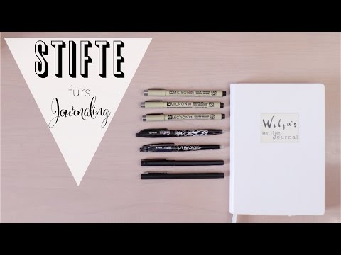Bullet Journal | Recommended Pens