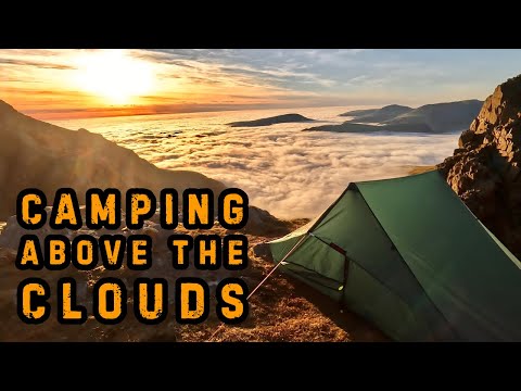 INCREDIBLE INVERSION - FASTPACKING Wild Camping on England’s Highest Mountain - A LOOK AT MY KIT