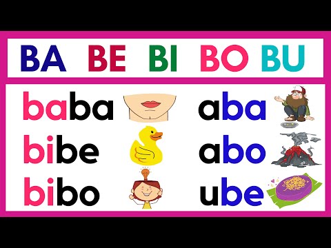 PAGBASA ARALIN 1 / Ba - Be - Bi - Bo - Bu / BEGINNERS / HAKBANG SA PAGBASA / #brigadapagbasa