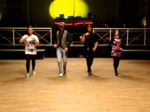 BALLO DI GRUPPO MIRA CHE CUERPO official dj Berta line dance.wmv Video