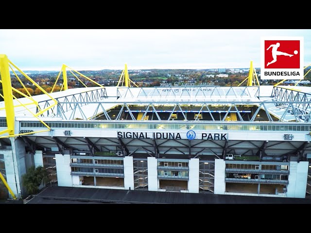 Vídeo relacionado con Borussia Dortmund Puzzle de estadio en 3D, Unisex, Negro/Amarillo