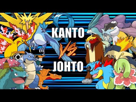 Battle of the Regions (KANTO vs JOHTO) - Pokemon Battle Revolution (1080p 60fps)