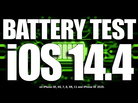iOS 14.4 Final Battery Life / Battery Drain / Battery Performance Test. Now we are talking !