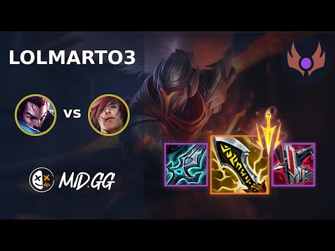 MID.GG: [ lolmarto3 ] Yasuo TOP vs Sett | EUW MASTER | LOL Season 2025