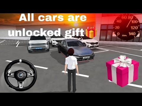 3D driving car || All cars unlocked gift 🎁 || going to car parking 🅿️ 
