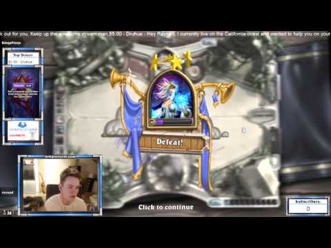 Reynad Top Deck Pyroblast Rage Quit