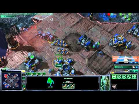 StarCraft 2 - BlueMaserati (P) vs. SaharaDrac (T) - Commentary by SaharaDrac