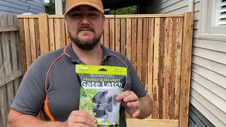 How to install Lokklatch Deluxe on double gates