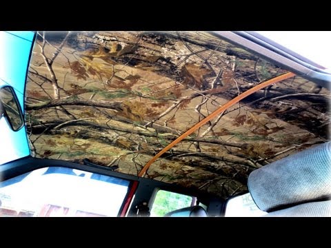 HOW-TO: Custom Camo Headliner