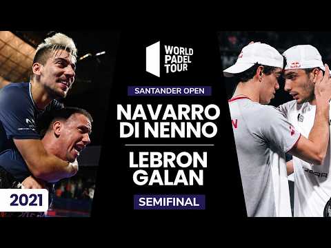PADEL FLASHBACK 🥹 | NAVARRO & DI NENNO VS LEBRÓN & GALÁN | WPT SANTANDER OPEN 2021 | FULL MATCH