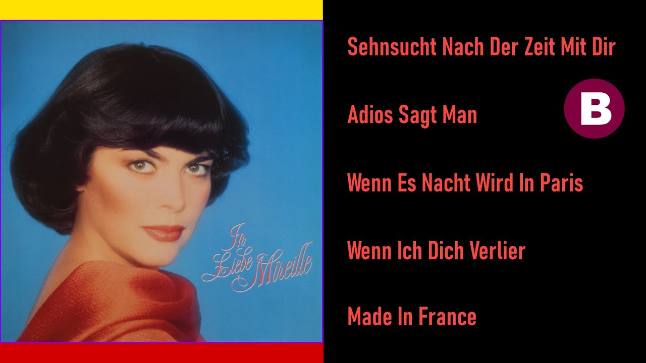 Mireille Mathieu  (In Liebe Mireille)  Side-B _ Remake