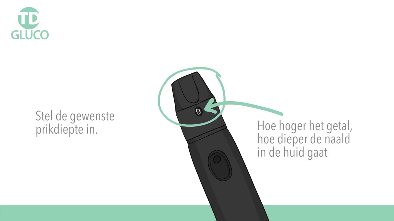 HT One TD Gluco Prikpen - Instructievideo