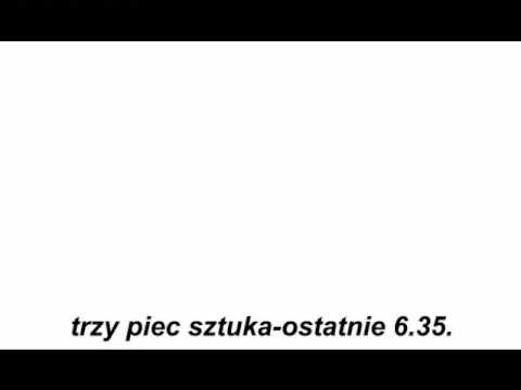 Trzy Pięć Sztuka - Ostatnie 6.35