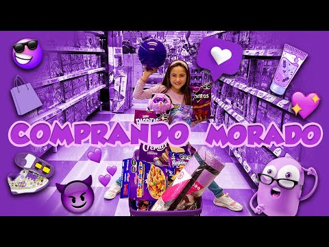 24 HORAS COMPRANDO MORADO  💜 / COMPRAS MORADAS 💜