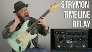 Video thumbnail for Guitar Gear - Strymon Timeline Delay Unit - Guitar Effects Pedals by Marty Music