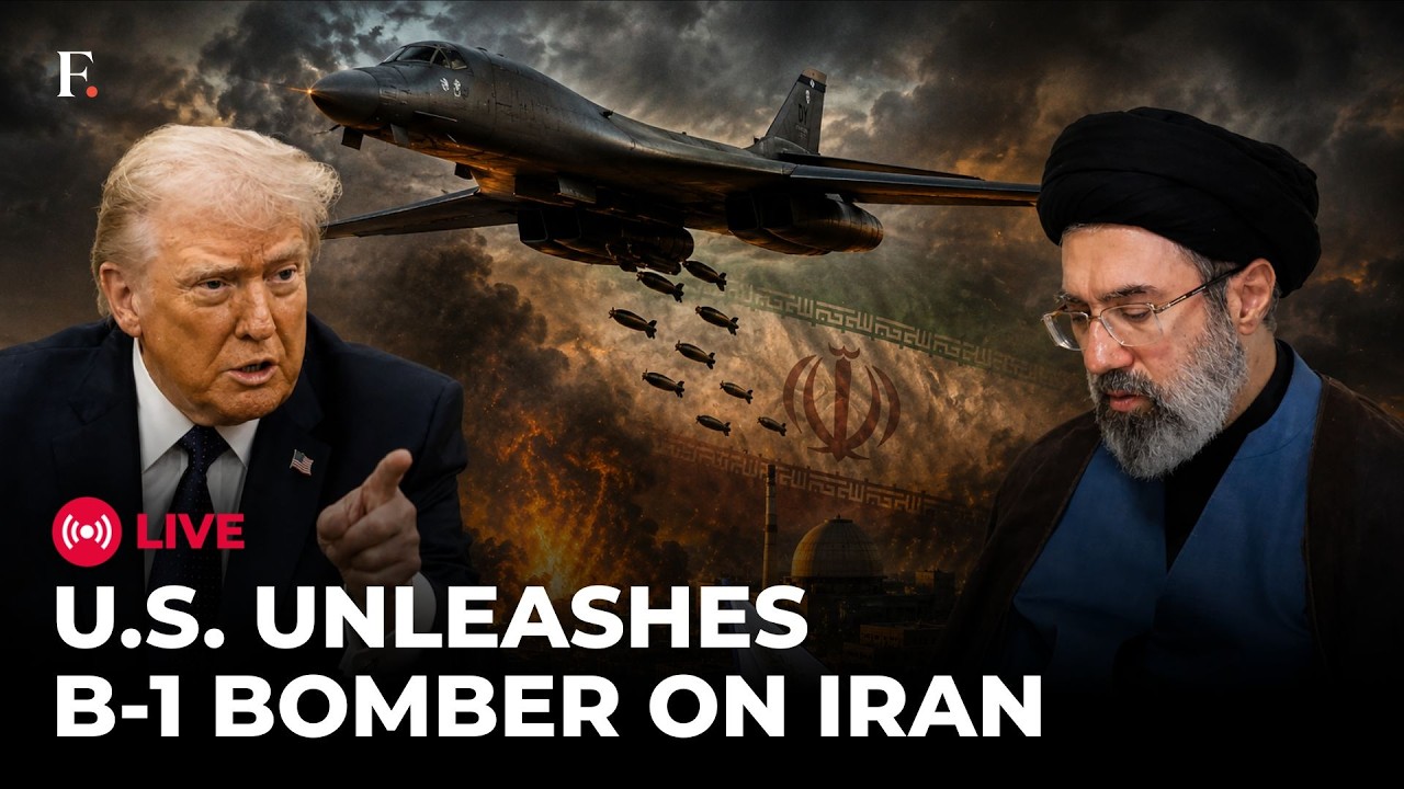 US Iran War Updates LIVE: Trump Deploys B-1 Bomber as Iran's Pickaxe Mountain Looms | World News