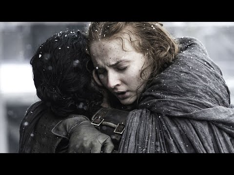 Reencontro Sansa Stark e Jon Snow - HD - Game of Thrones 6x04