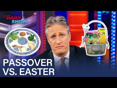 Jon Stewart Holds a Faith/Off Between Easter & Passover | The Daily Show