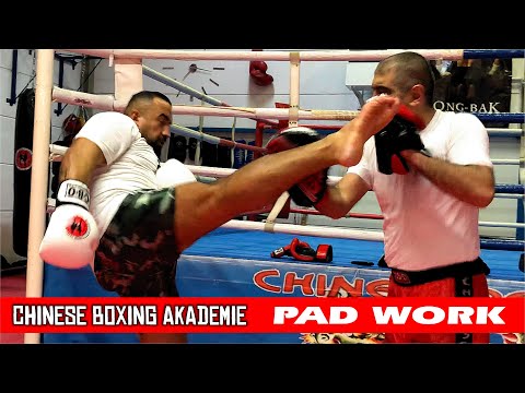 Kickboxing & K-1 Pad Work - Chinese Boxing Akademie